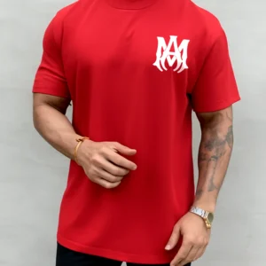 Amiri Logo T-Shirt Red