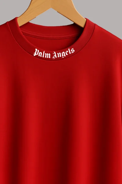 PALM ANGELS T-SHIRT RED - Image 4