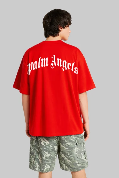 PALM ANGELS T-SHIRT RED - Image 2