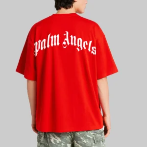 PALM ANGELS T-SHIRT RED