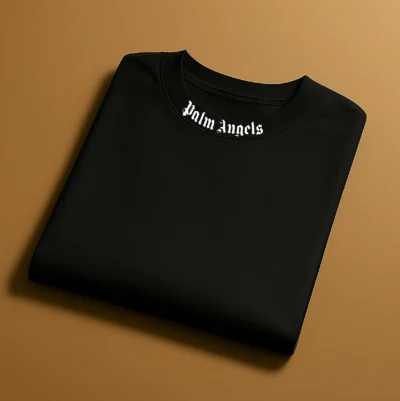 PALM ANGELS T-SHIRT BLACK - Image 2