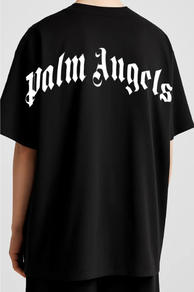 PALM ANGELS T-SHIRT BLACK - Image 3