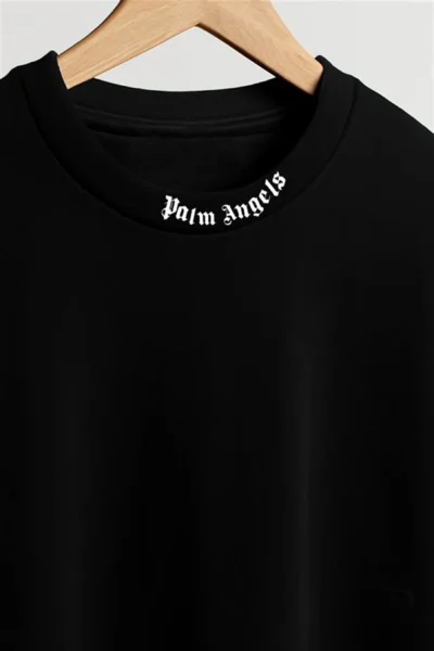 PALM ANGELS T-SHIRT BLACK - Image 4